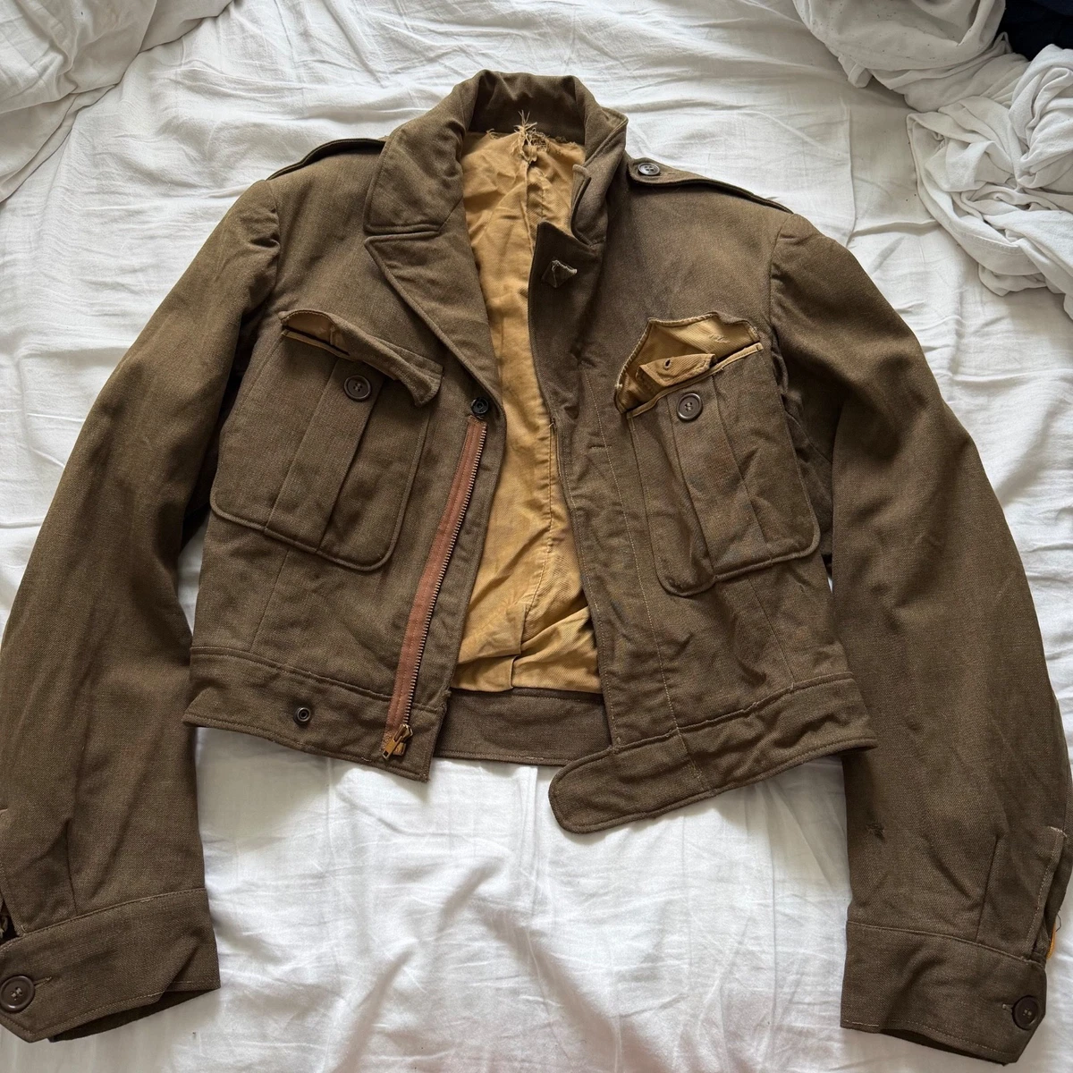 Wool Outer Shell Jacket Military Jacket Coats, Jackets & Vests for