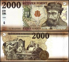 Hungary 2000 Forint, 2020, P-204c, UNC