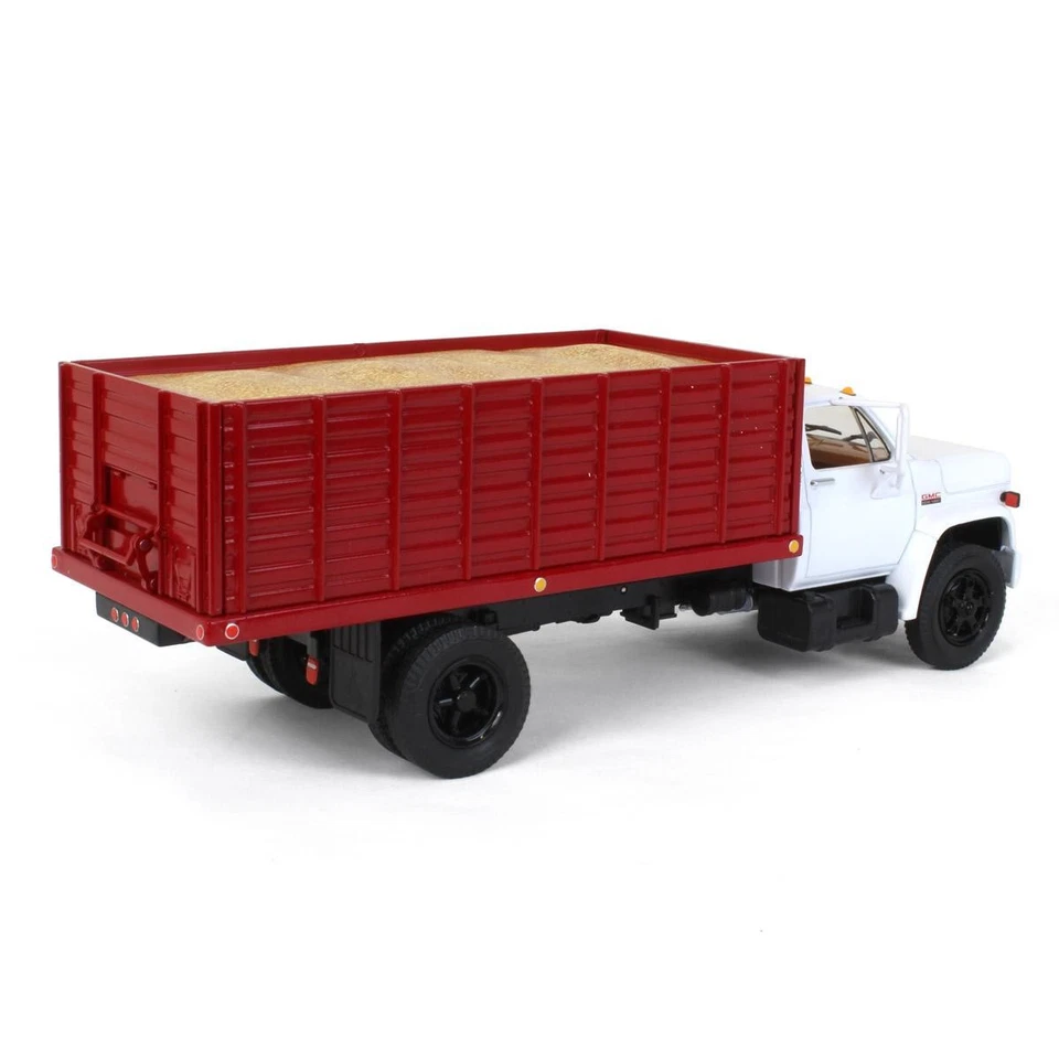 First Gear 1/34 Bianco & Rosso 1970s GMC 6500 Grano Camion Con Mais Load 10-4255 - Immagine 3 di 4