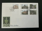 Sweden 2003 #2463,2464a-d Garden Pavilions - FDC