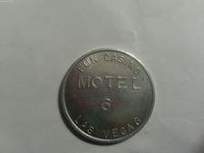 1,00 $ MOTEL 6 FUN CASINO JETON LAS VEGAS