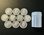 10 Coin Lot - 1 oz 999 Fine Silver Morgan-look