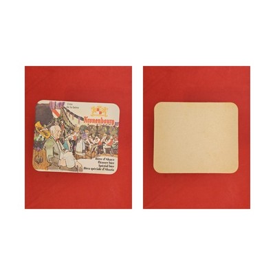 Kronenbourg Mann Bierkrug Brauerei Bierdeckel Beermat