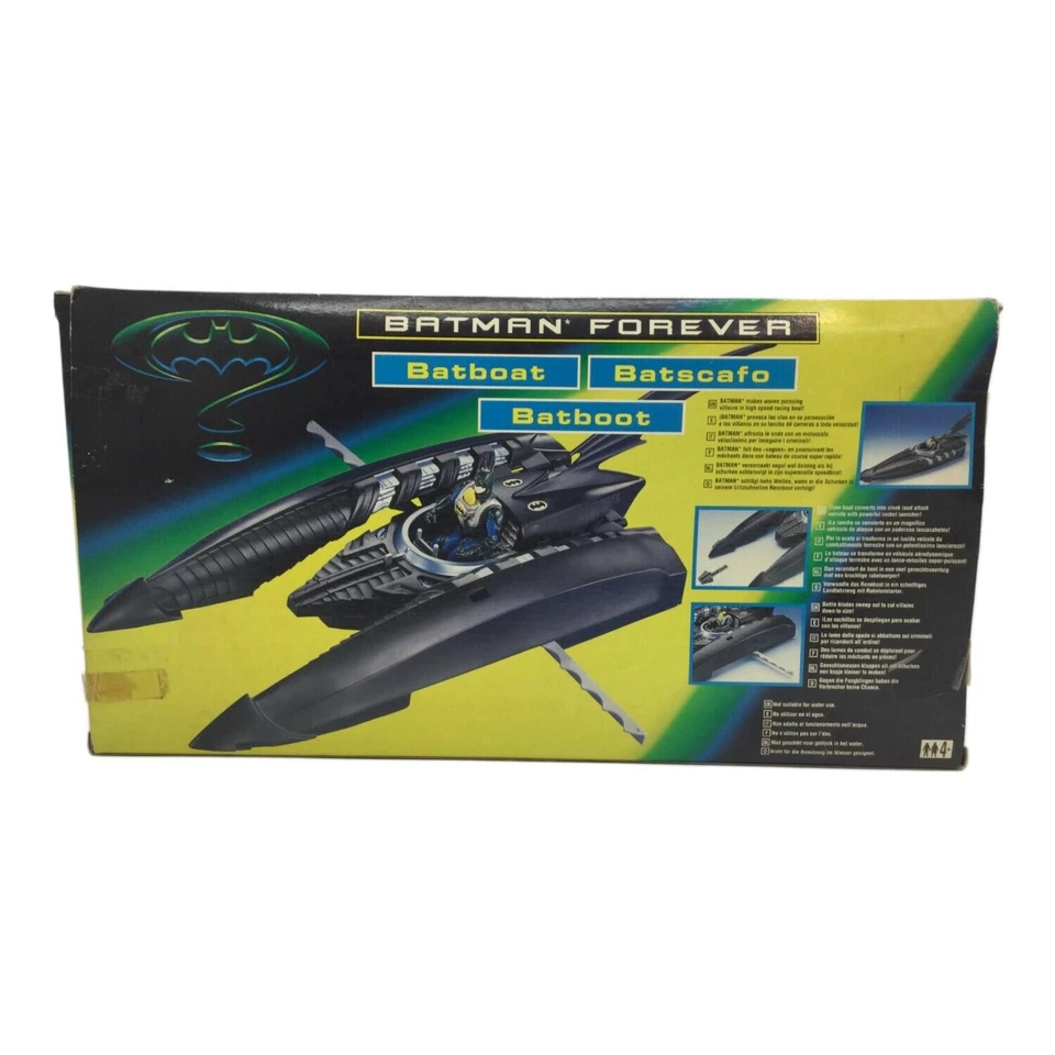 Kenner Batman Batboat Vehículo Figura Conjunto Top Como Nuevo JAPÓN Foto 2 de 4