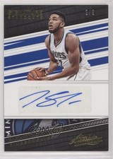 2017 Panini Absolute Signature Standouts Level 4 2/5 Karl-Anthony Towns Auto 2t7