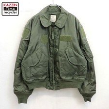 Used 90S Usa Made Vintage U.S. Air Force Cwu-45P Alpha Flight Military Jacket Ol