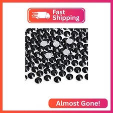 Jollin Glue Fix Crystal Flatback Rhinestones Glass Diamantes Gems for Crafting N