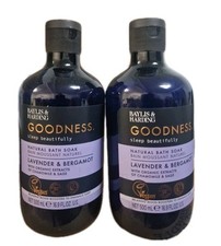 Image of Baylis & Harding Goodness Lavender & Bergamot Bath Soak Pack Of 2 500ml Each
