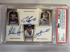 2023 Topps Definitive Collection Triple Auto Nolan Ryan, Jeff Bagwell, Biggio