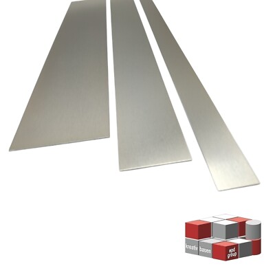 Aluminium gebürstet Blechstreifen, Zuschnitt Alu Blech Große Auswahl 1,5 mm 