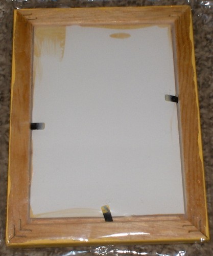 Chick "You Quack Me Up" FINISHED Cross Stitch w/ Painted Wood Frame - Picture 3 of 3