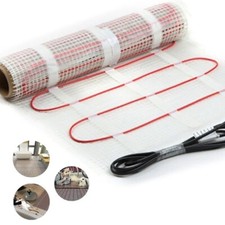 Electric Radiant Heating Mat, 120V Sys 22 Sqft Kit with Mat Smart WIF Thermostat