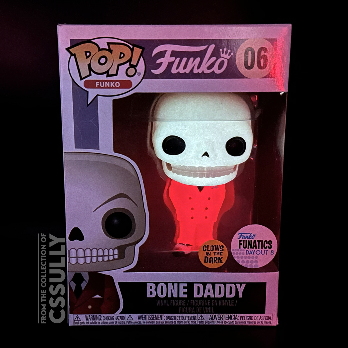 Funko Pop! Bone Daddy CHASE (Glow in the Dark) 06 - Funatics