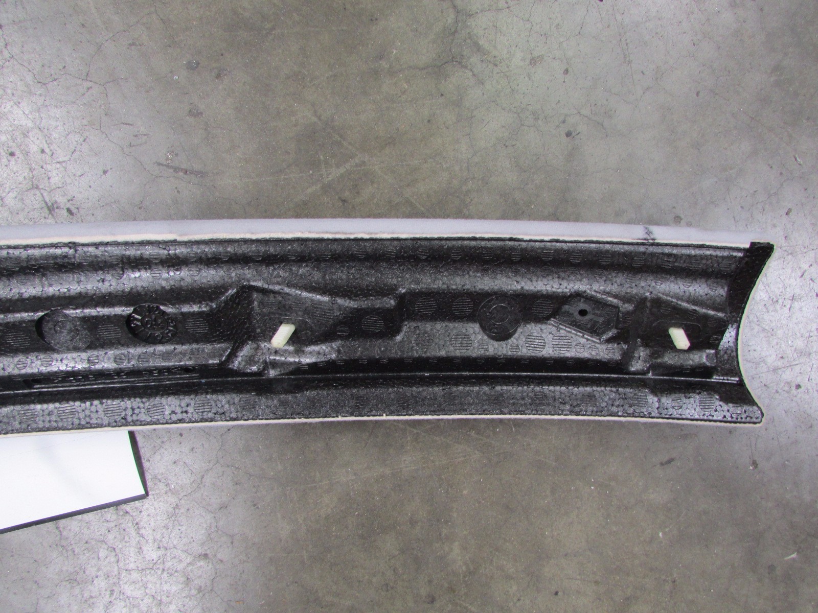 Maserati Quattroporte, LH Left A-Pillar Grey Interior Trim, Used, P/N 981354003