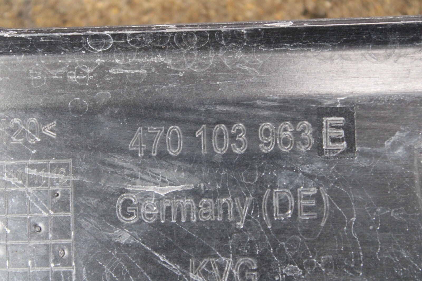 Lamborghini Aventador, RH, Front/Mid Engine Bay Panel, Used, P/N 470103963E
