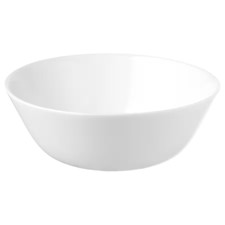 OFTAST Serving Bowls - White Dinner Soup Bowls Kitchen Crockery Set Mixing Bowl