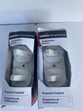 Cooper Light  DOUBLE Wall Toggle Light Switch...