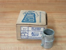 O-Z/Gedney 29-125 1-1/4" Set Screw Coupling 29125 Pack of 5 