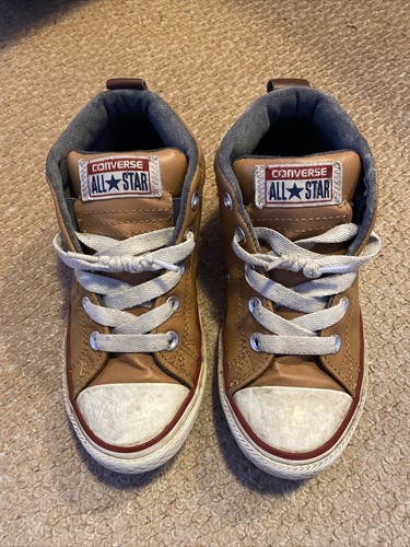 CONVERSE KIDS CHILDREN SIZE 1 LEATHER 