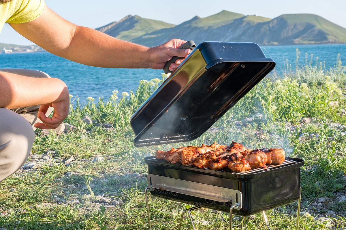 Weber Portable Gas Grill Stainless Steel Flavorizer Bar For Weber