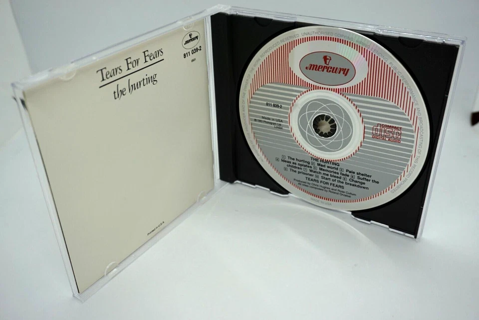 Tears For Fears : The Hurting CD Album (US 1994 Repress) - Roland Orzabal - HTF - Image 3 of 3