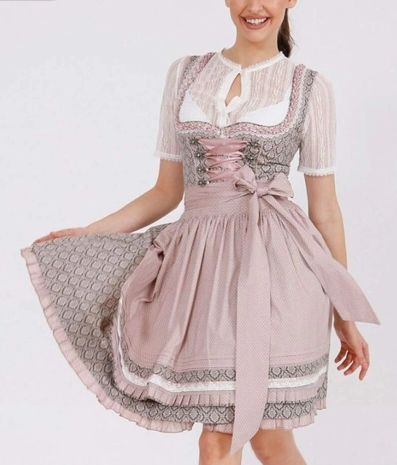 ☆Krüger Madl☆ Zauberhaftes Dirndl Gr 38 M Wasen~Oktoberfest~Motto Neuwertig - Bild 1 von 4