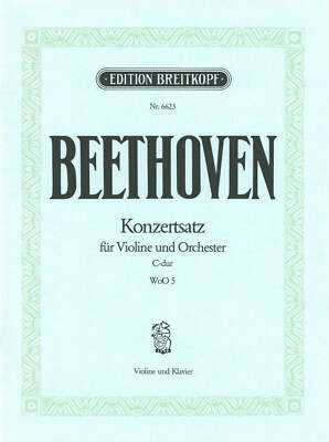 BEETHOVEN - Konzertsatz C-Dur WoO 5