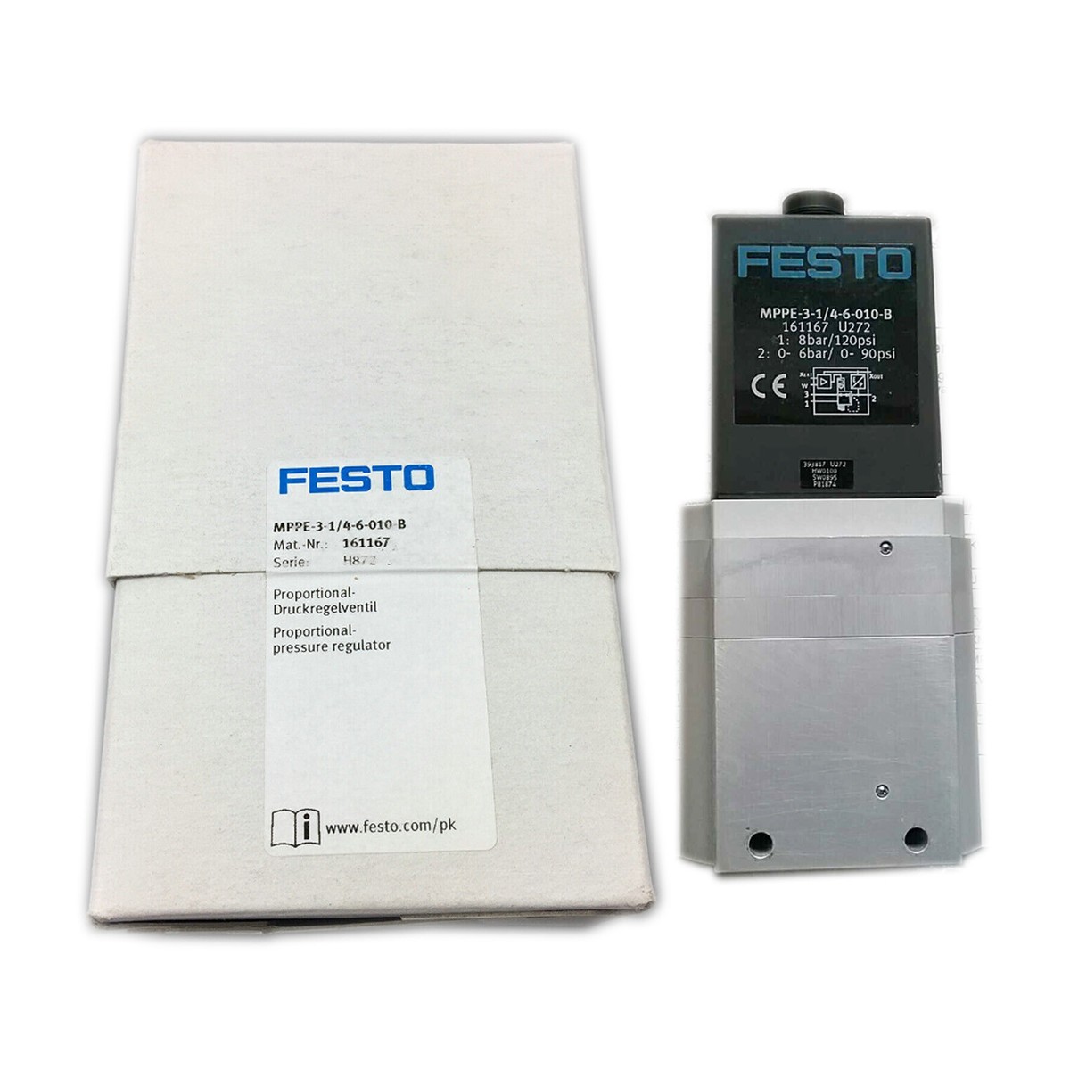 専用 1PC NEW FESTO MPPE-3-1/4-6-010-B 161167ソレノイドバルブ＃A7