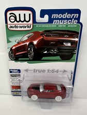 Rare Auto World Modern Muscle 2022 Chevy Camaro ZL1 Ultra Red Chase