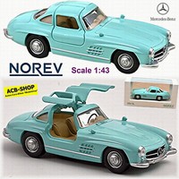 Mercedes-Benz 300 Sl W 198 Gullwing 1954-57 Hellblau Light-Blue 1:43 Norev 35119