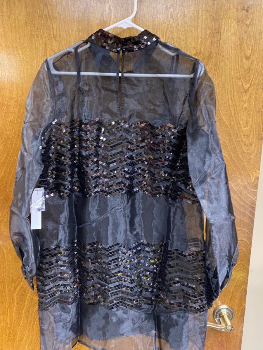 modcloth sequin dress Shimmer Shift Dress in Northern Lights, Size S