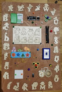 children's sensory board