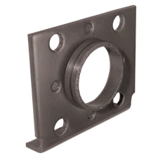 BULLDOG Trailer Jack Replacement Part Swivel Bracket w/L-Bend