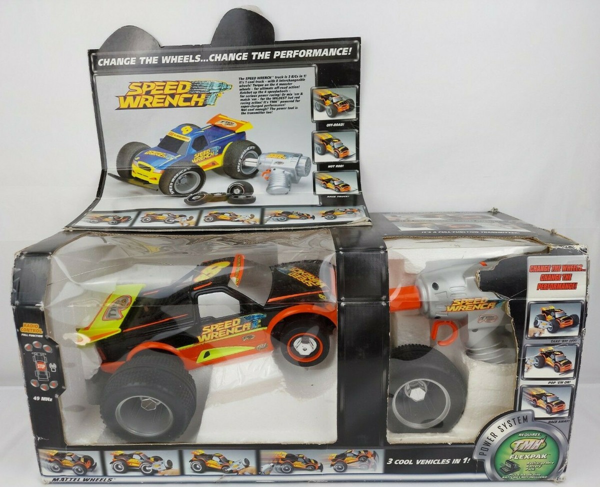 Tyco R/C Speed Wrench Race Truck - Complete with Box Mattel 2000
