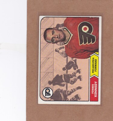 1968-69 TOPPS HOCKEY FORBES KENNEDY #97 FLYERS EX/EX+ *A34195
