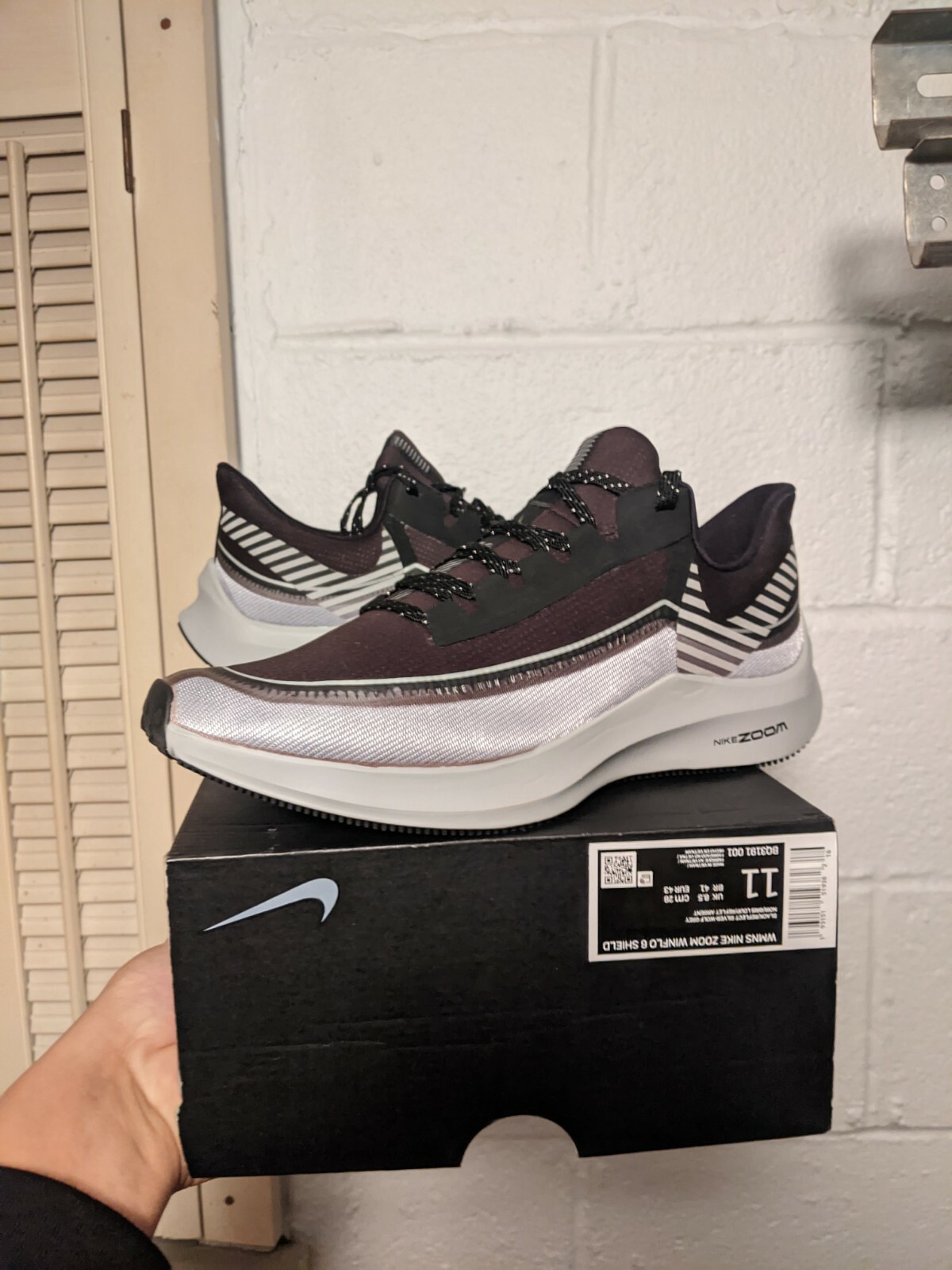 nike zoom winflo 6 shield trainers ladies