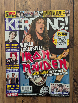 Kerrang! 1432 Iron Maiden/Steve Harris, Green Day, My Chemical