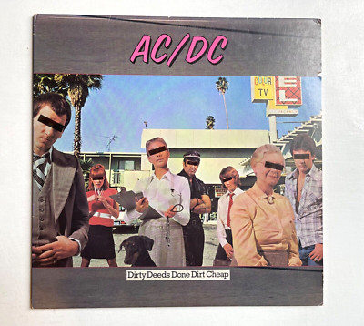 AC/DC - Dirty Deeds Done Dirt Cheap * Vinyl Lp * Atlantic SD 16033 * Free P&P UK