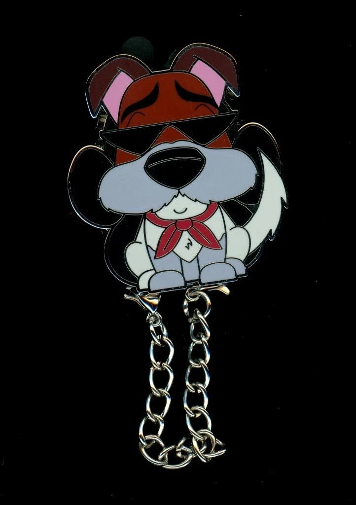 Dodger Oliver and Company Connect As One One Family LE Disney Pin