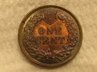 1908 Indian Head penny US very good condition some red toning excellent detail!