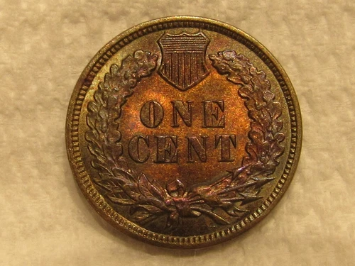 1908 Indian Head penny US very good condition some red toning excellent detail!