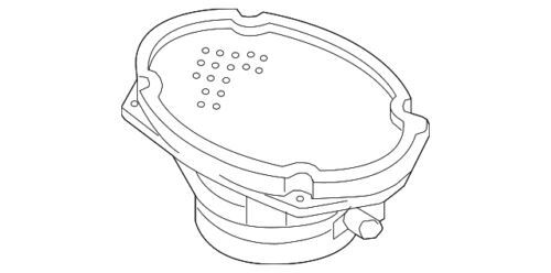 Conjunto de altavoz para Ford (N/P CE5Z-18978-A)