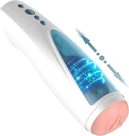 Elektrischer Masturbator Cup,Masturbieren für Männer mit 10 Modi Teleskopfunktio