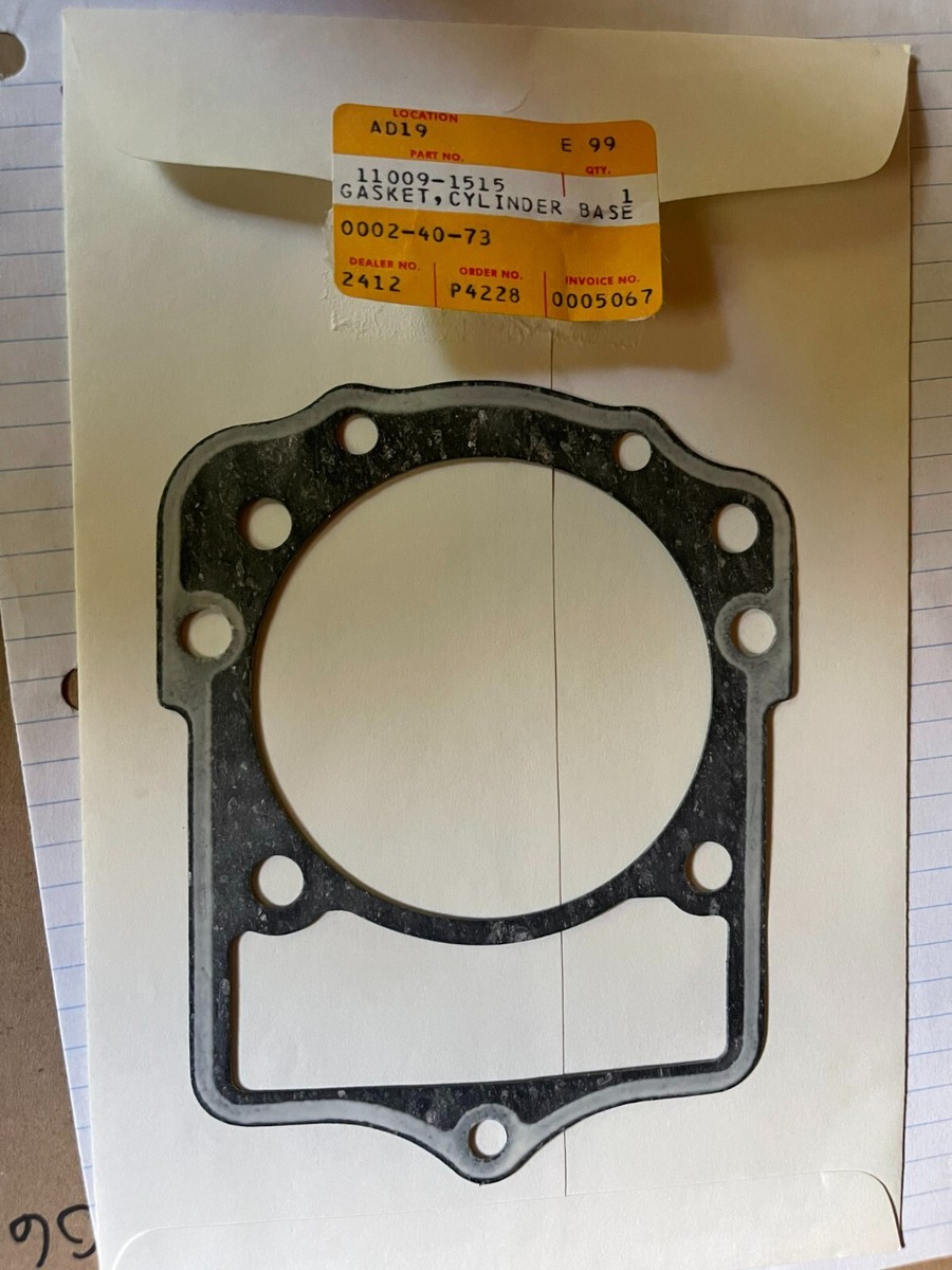 NOS KAWASAKI 11009-1515 is sub by 11060-1652 GASKET,CYLINDER BASE