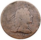 1794 S-17a R-5- Head of 1793 Liberty Cap Large Cent Coin 1c