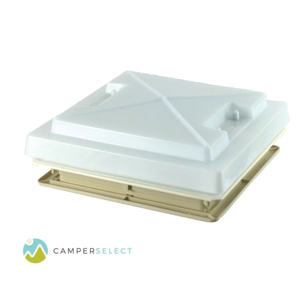 MPK 400 x 400 Rooflight with Handles and Flynet - White