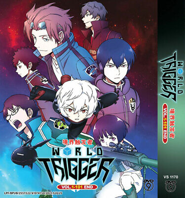 ANIME WORLD TRIGGER SEASON 1-3 VOL.1-101 END DVD REG ALL ENG SUBS + FREE  ANIME