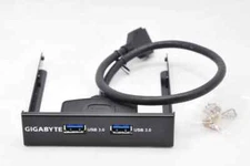 GIGABYTE 3.5" Front Panel with 2 USB 3.0 2.0 ports