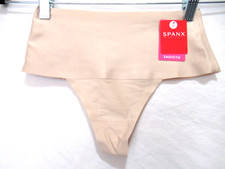Spanx By Sara Blakely Size Small SP0215 Women's Nude Smooth Undie-Tectable Thong