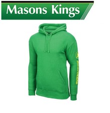 John Deere Hoodie Green with Yellow Logo MC130219GR Adult Sizes XS-3XL